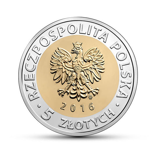 5 zł 2016 - Odkryj Polskę – Księży Młyn w Łodzi