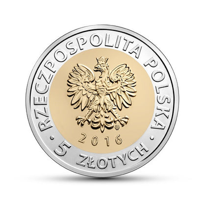 5 zł 2016 - Odkryj Polskę – Zamek Książąt Pomorskich w Szczecinie