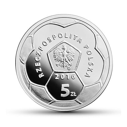 5 zł 2016 - Polskie Kluby Piłkarskie – Legia Warszawa