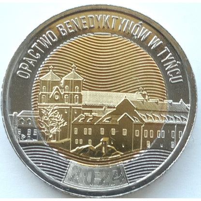 5 zł 2024 Opactwo Benedyktynów w Tyńcu