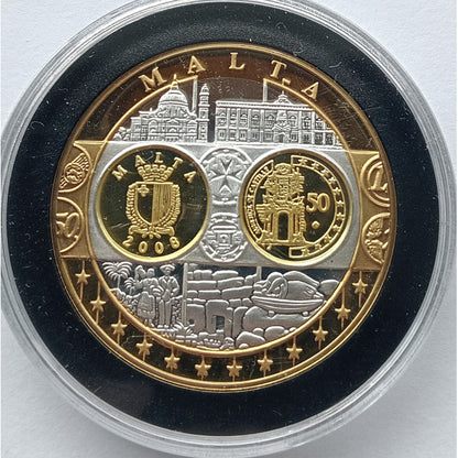 Malta Euro (wzór) 2008