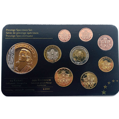 Monako zestaw euro i eurocent (wzór) 2012
